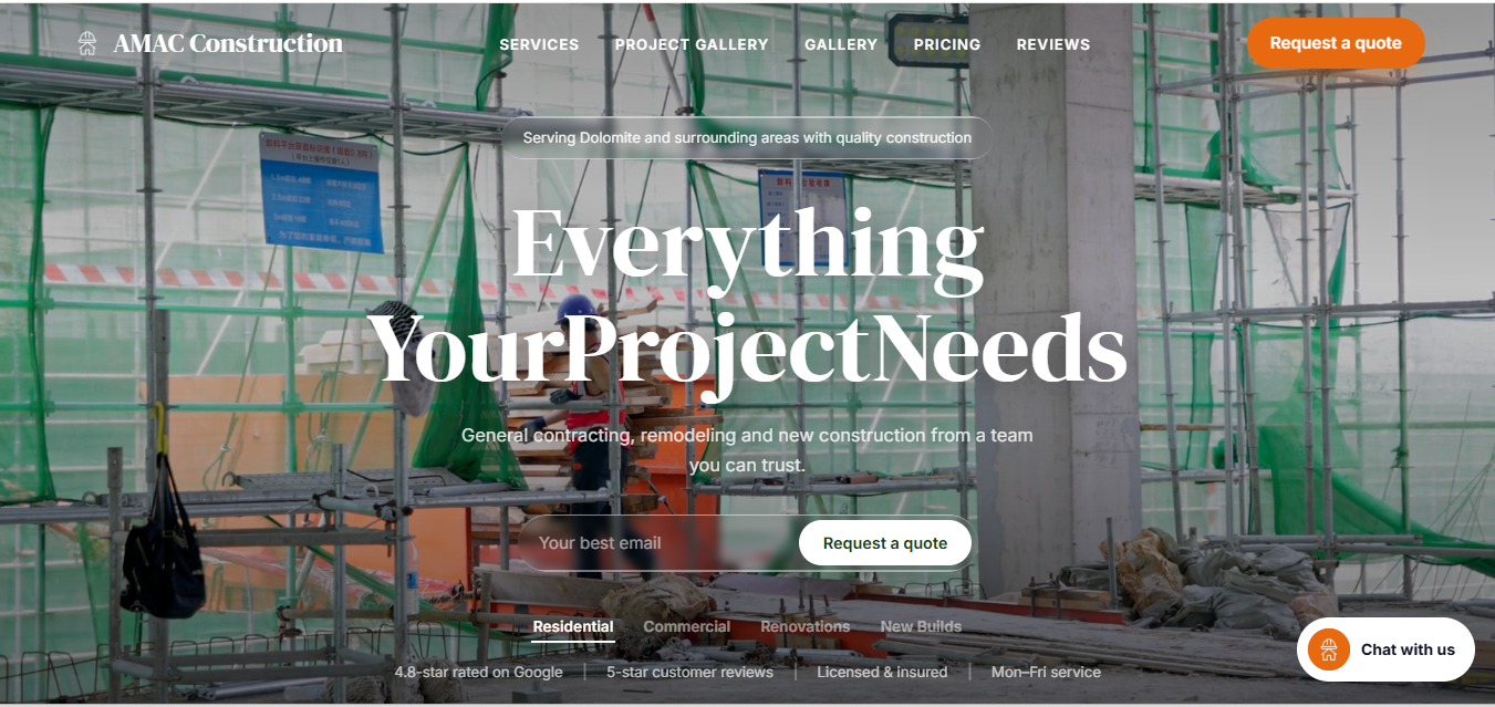 Website we built